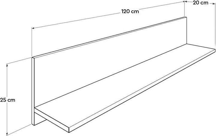 Immagine prodotto Kalune Design Adan (120 x 25 x 20 cm)