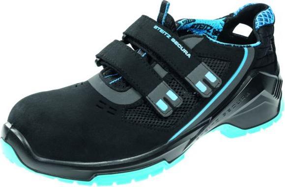 Produktbild Steitz Secura Sandale schwarz/blau VD PRO 1000 ESD, S1 NB, EU-Schuhgrösse: 46 (S1, 46)