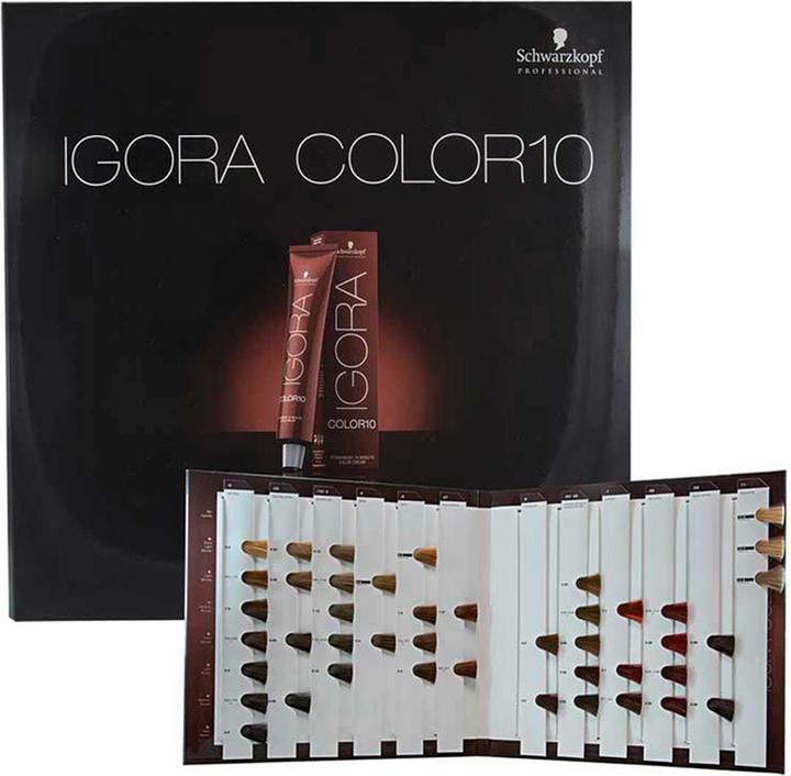 Immagine prodotto Schwarzkopf Scheda colore nero Igora Color10