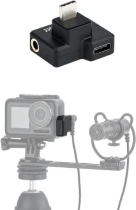 Produktbild JJC AD OA1 3.5mm Mic/USB C Adapter