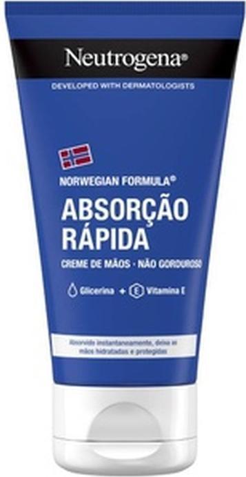 Actual product image Neutrogena Fast Absorbing Hand Cream Light Texture Norway Formula 75ml (75 ml)