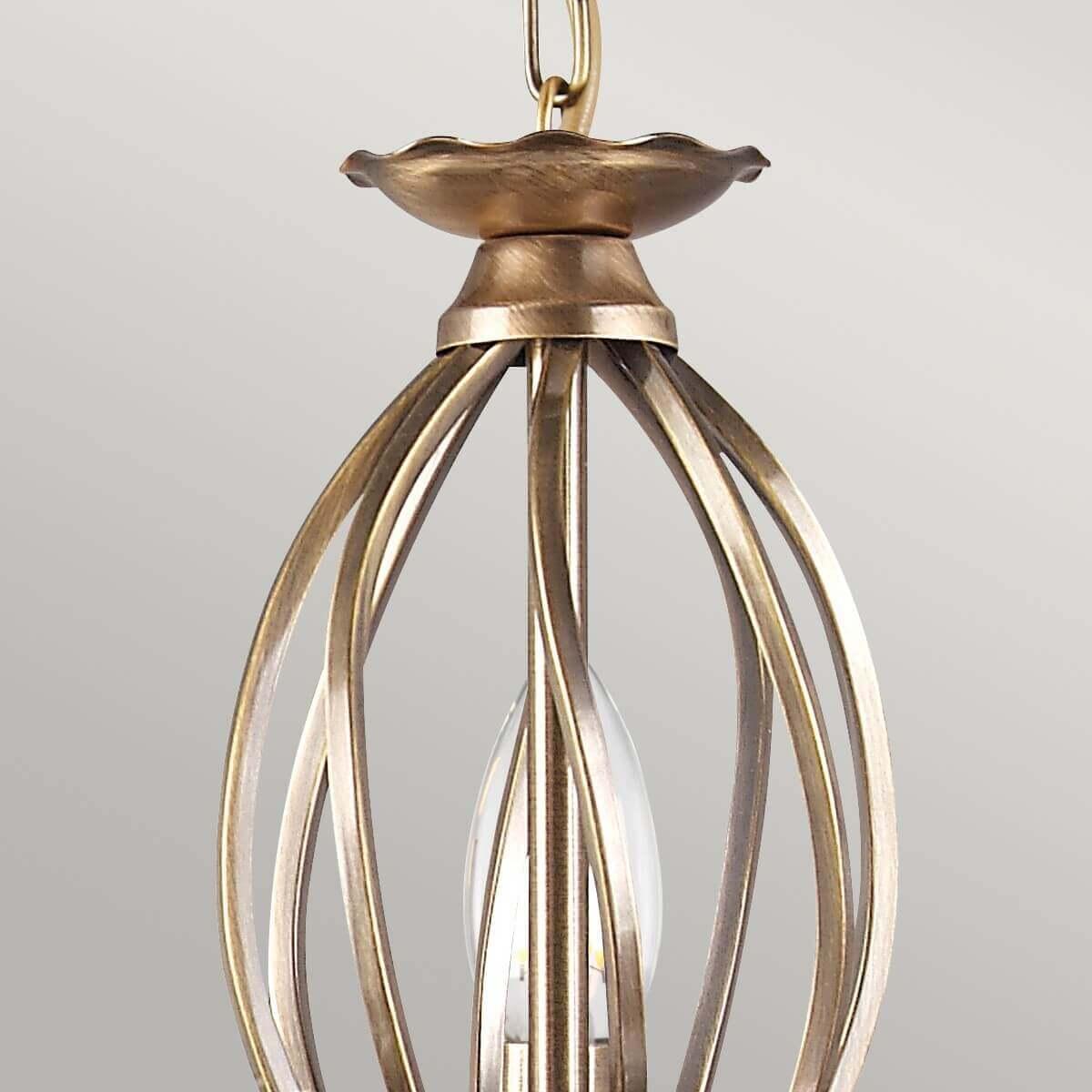 Thumbnail - Elstead Lighting, Kronleuchter, Aegean Kronleuchter E14 5-fach Gealtertes Messing (48 cm)