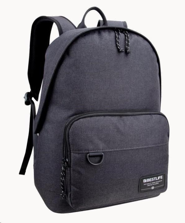 Immagine prodotto Bestlife Rucksack na Notebook 15,6", Devon, grau aus Polyester