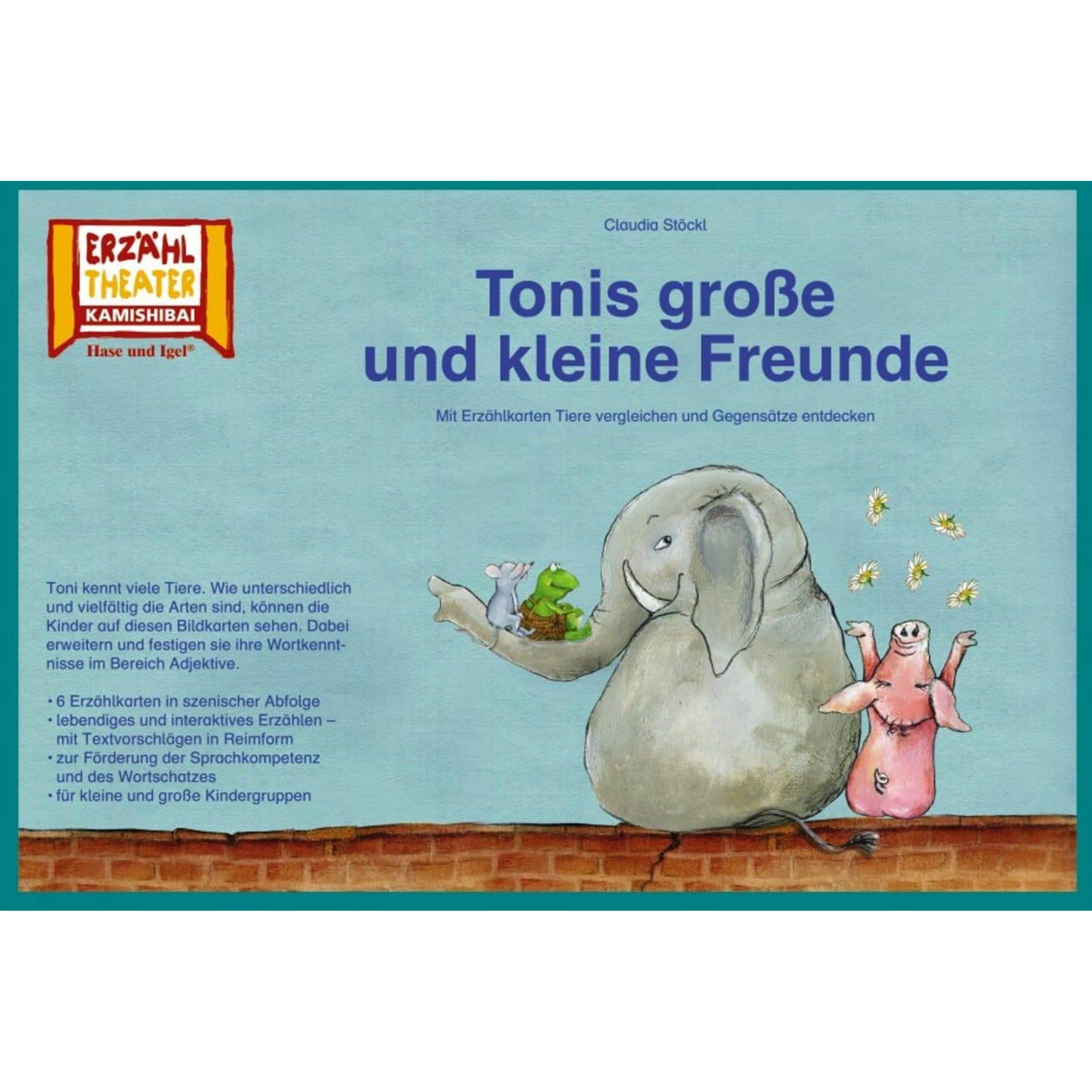 Kamishibai: Tonis grosse und kleine Freunde, Schulbücher von Claudia Stöckl