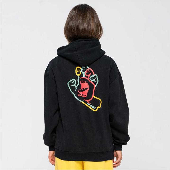 Actual product image Santa Cruz Hand In Colour Hoodie (10XL)