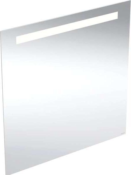 Produktbild Geberit Option Basic Square Lichtspiegel, Beleuchtung oben (77 x 50 cm)
