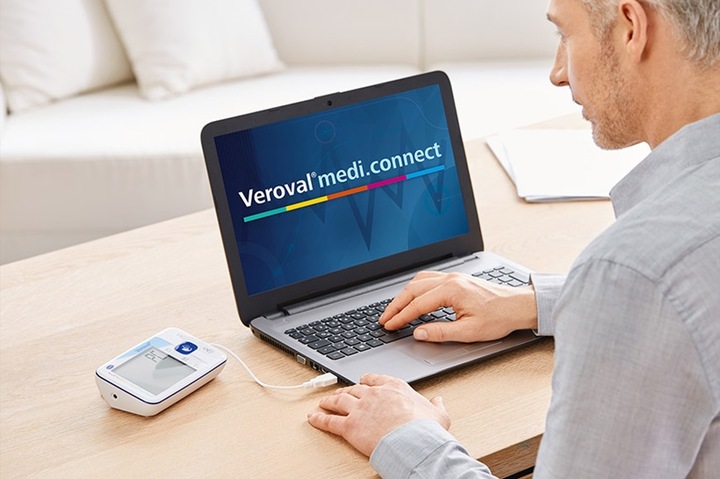 Actual product image Veroval 2 in 1 combination device (Blood pressure monitor upper arm)