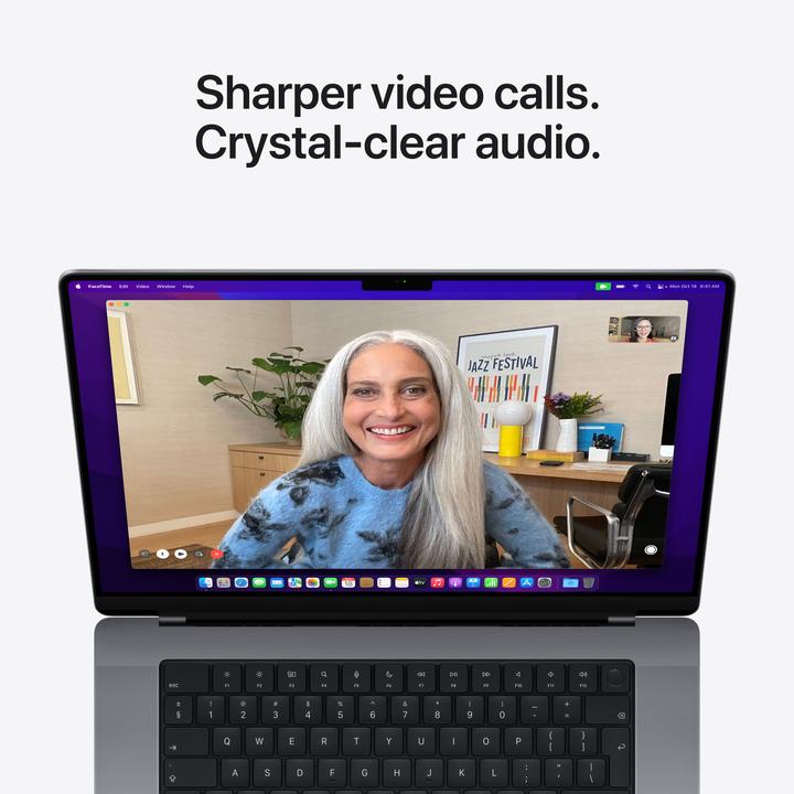 Image du produit Apple MacBook Pro – Late 2021 (16", M1 Pro, 16 Go, 1000 Go, CH)