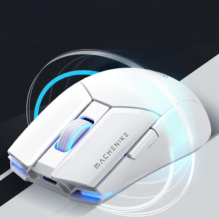 Actual product image Machenike M7 Pro Kabellose Gaming-Maus - Weiss (Cable, Wireless)