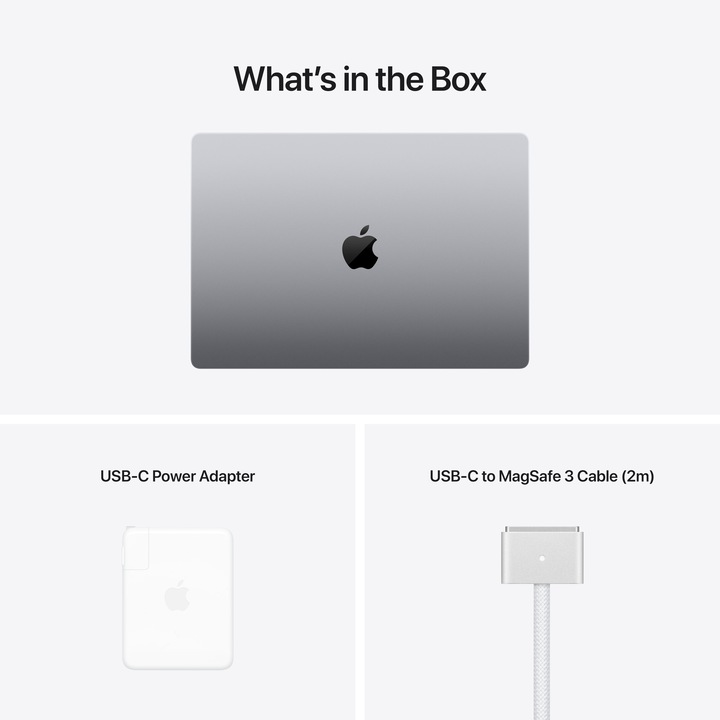 Produktbild Apple MacBook Pro 16 – Late 2021 (16.20", M1 Pro, 16 GB, 512 GB, DE)