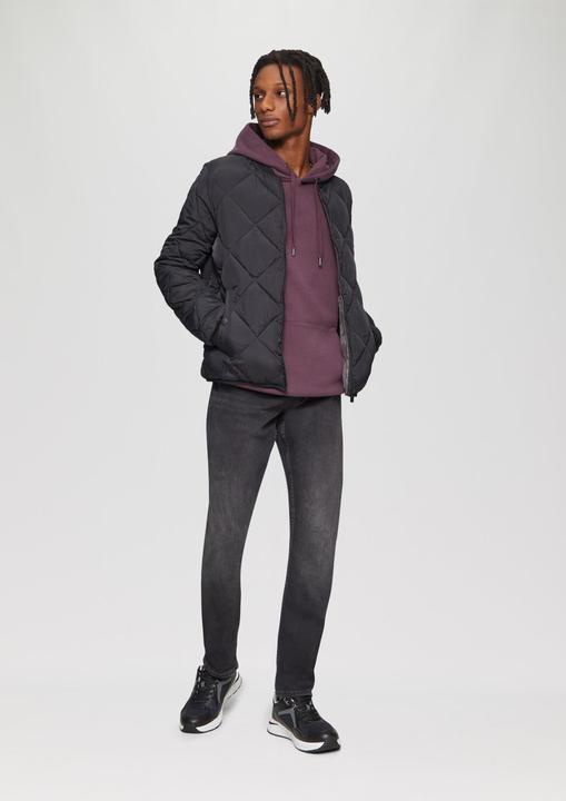 Produktbild S.Oliver Sweatshirt Kapuzen-Sweatshirt mit Logostickerei (S)