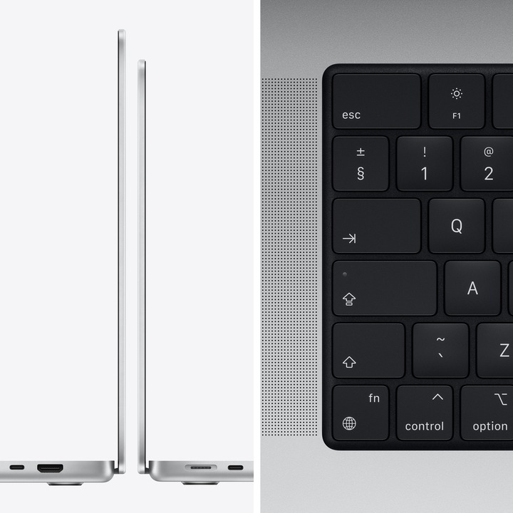 Produktbild Apple MacBook Pro 16 – Late 2021 (16.20", M1 Pro, 16 GB, 512 GB, DE)