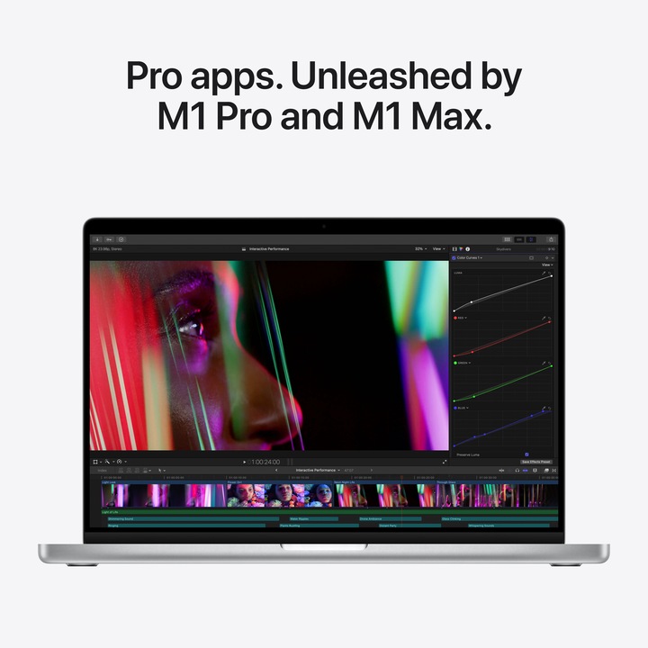 Produktbild Apple MacBook Pro 16 – Late 2021 (16.20", M1 Pro, 16 GB, 512 GB, DE)