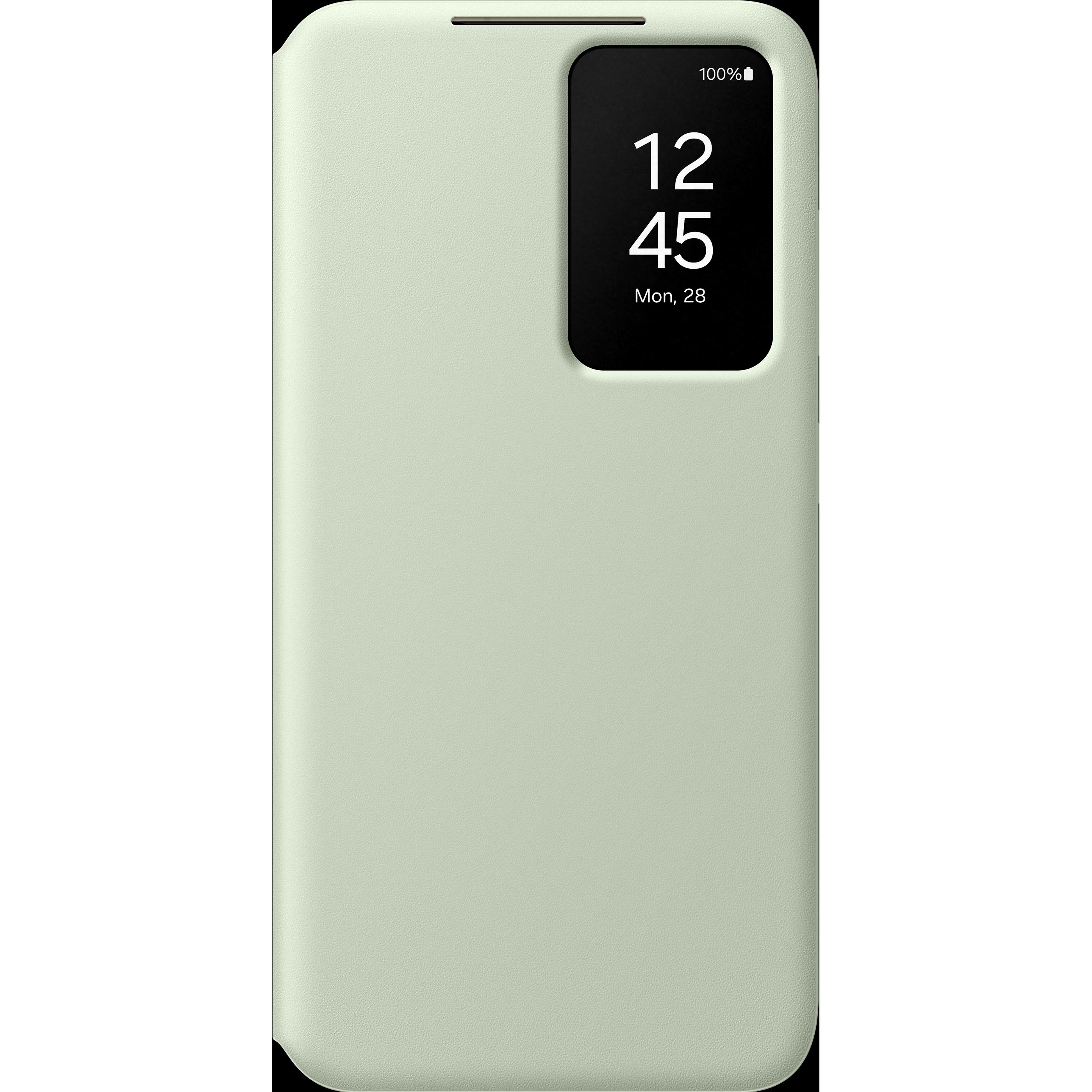 Samsung Smart View Wallet Case (Samsung Galaxy S24+), Smartphone Hülle, Grün