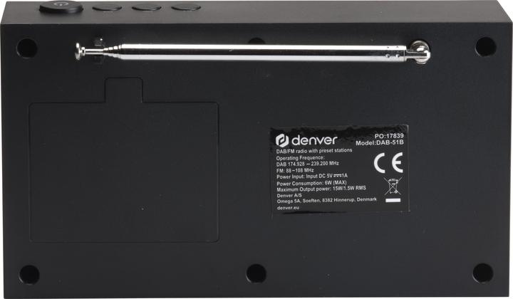 Produktbild Denver DAB-51B (DAB, FM)