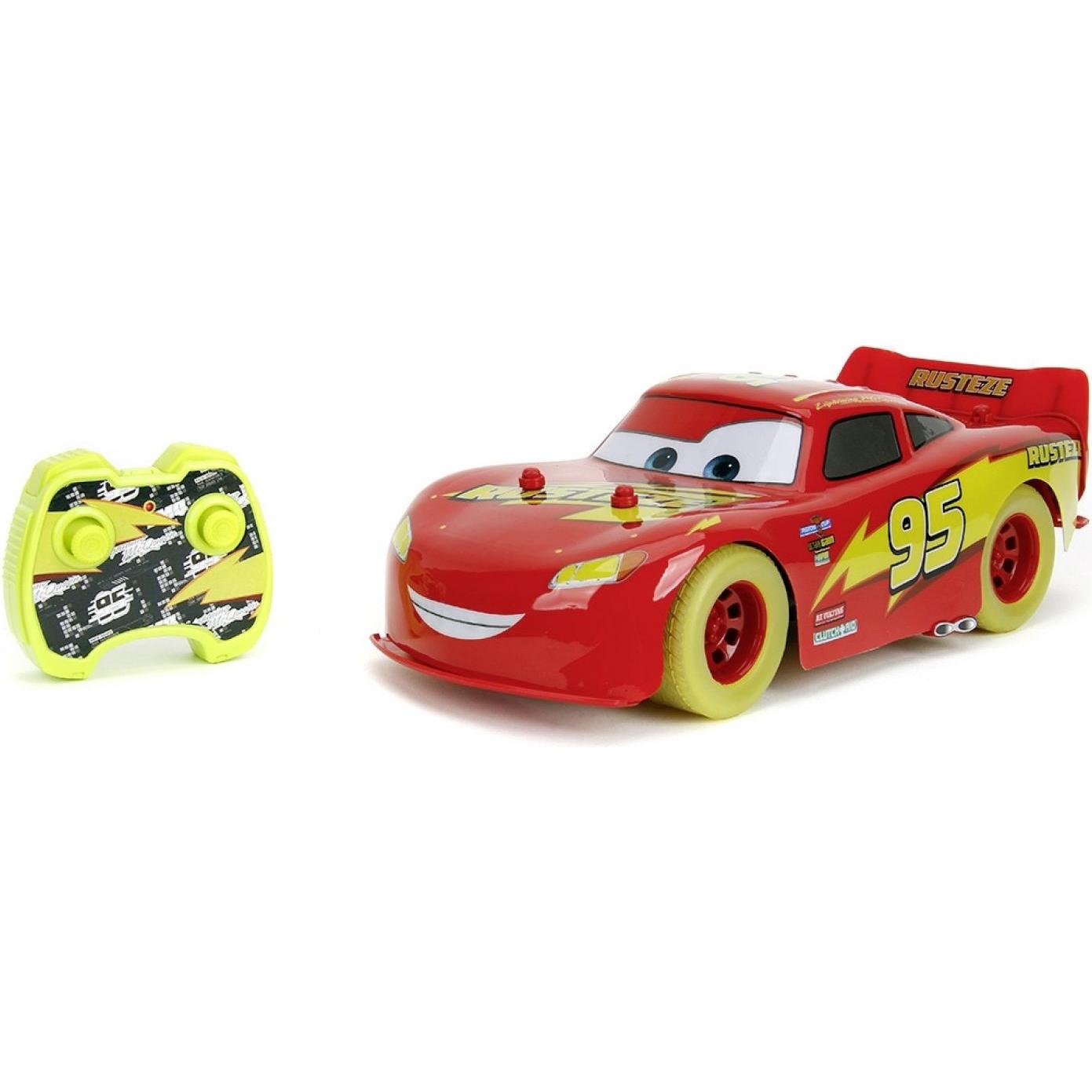 Jada RC Lightning McQueen Glow Racers 1:14