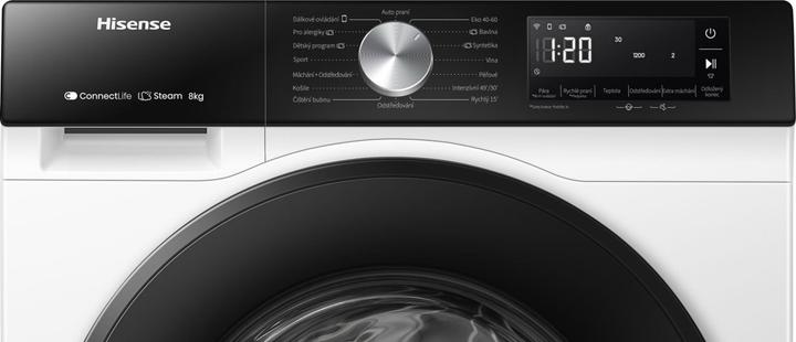Image du produit Hisense WF3S8043BW3 (8 kg, Gauche)
