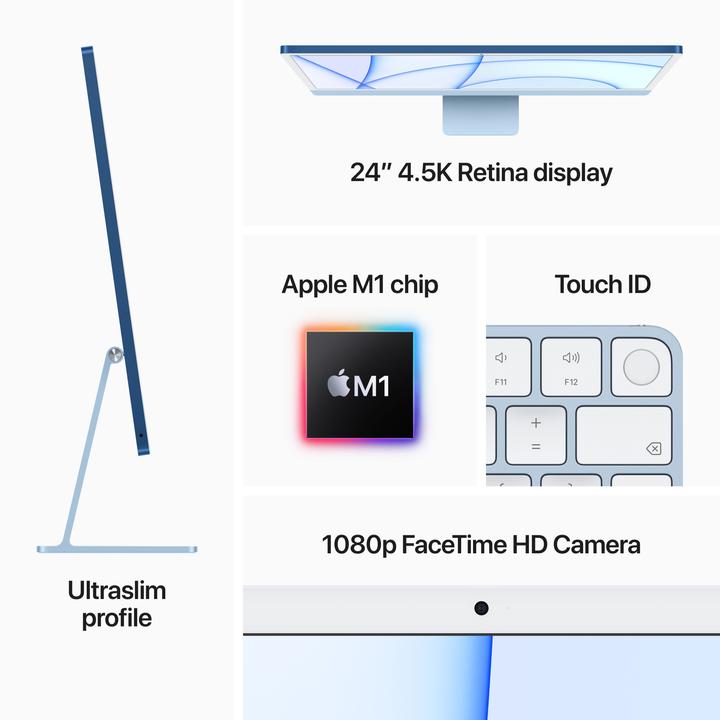 Actual product image Apple iMac (M1, 8 GB, 512 GB)