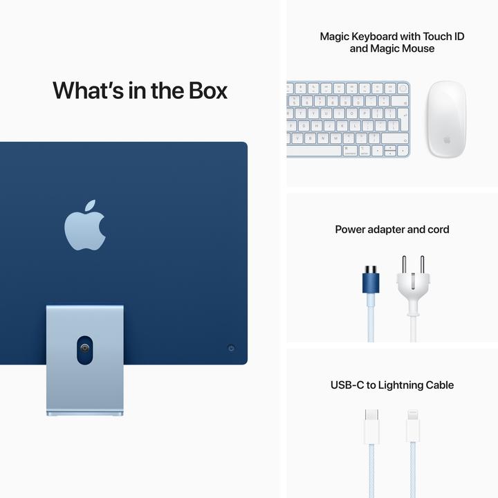 Actual product image Apple iMac (M1, 8 GB, 512 GB)