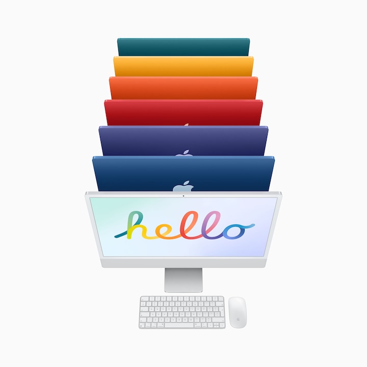 Produktbild Apple iMac – 2021 (M1, 16 GB, 1000 GB)