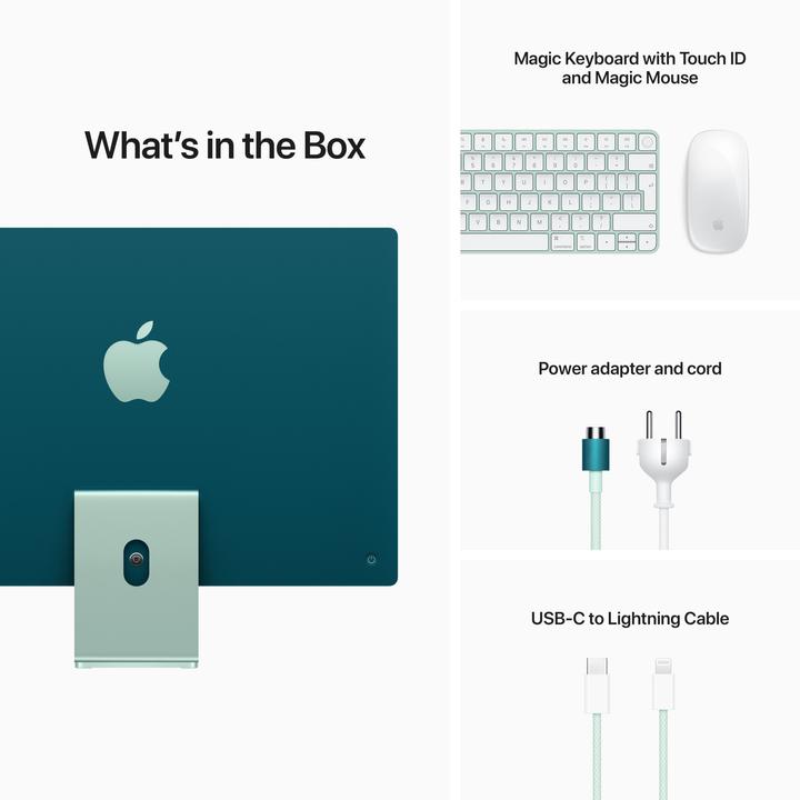 Actual product image Apple iMac (M1, 8 GB, 512 GB)