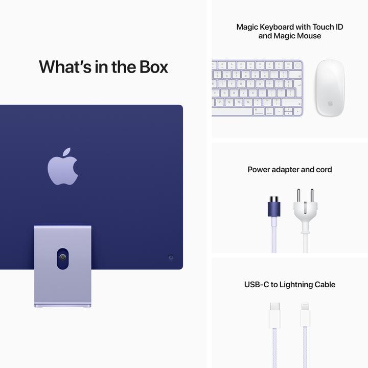 Actual product image Apple iMac (M1, 16 GB, 2000 GB)