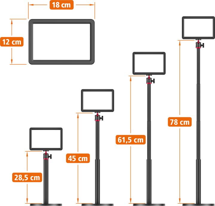 Produktbild Rollei Lumis Key-Light (Videoleuchte)
