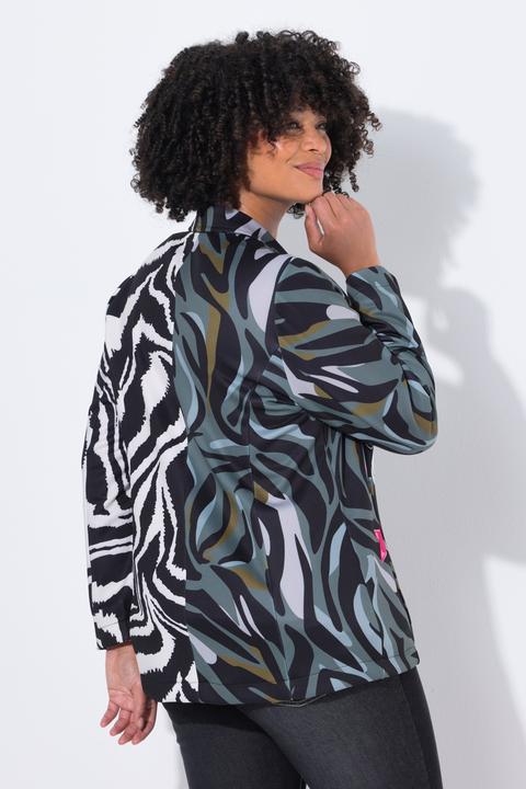 Immagine prodotto Angel of Style Blazer basic in scuba con mix di fantasie e applicazioni (46)