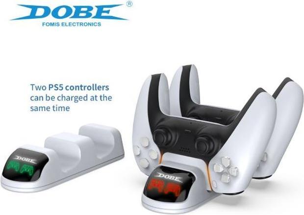 Image du produit Dobe Charging Dock pour deux manettes PS5 (PS5)