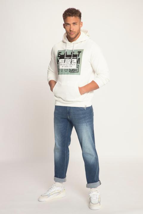 Immagine prodotto Sthuge Maglia con cappuccio e stampa grande, disponibile fino alla tg. 8XL (6XL)