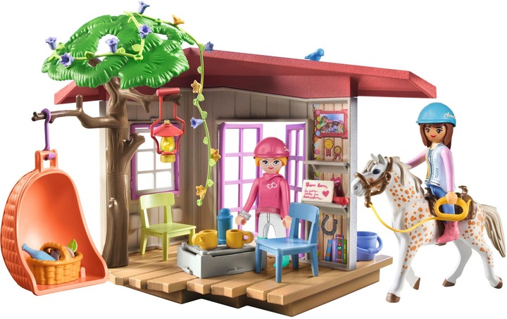 Immagine prodotto Playmobil 71638 Playm. Clubhouse segreta per gli appassionati di cavalli (71638, Cavalli Playmobil della cascata)