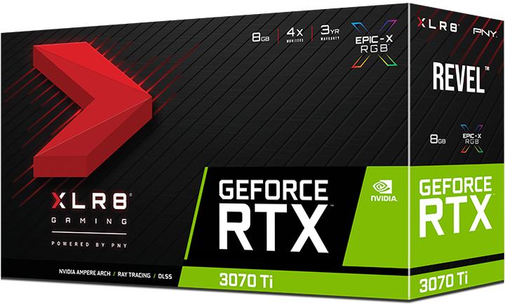 Produktbild PNY RTX 3070 Ti XLR8 Gaming Revel Edition (8 GB)