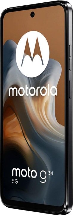 Actual product image Motorola Moto G34 (128 GB, Charcoal Black, 6.50", Dual SIM, 50 Mpx, 5G)