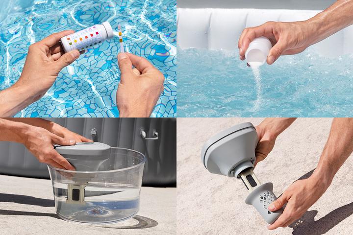 Actual product image Bestway Lay-Z-Spa 0.5 g/h Saltwater Chlorinator