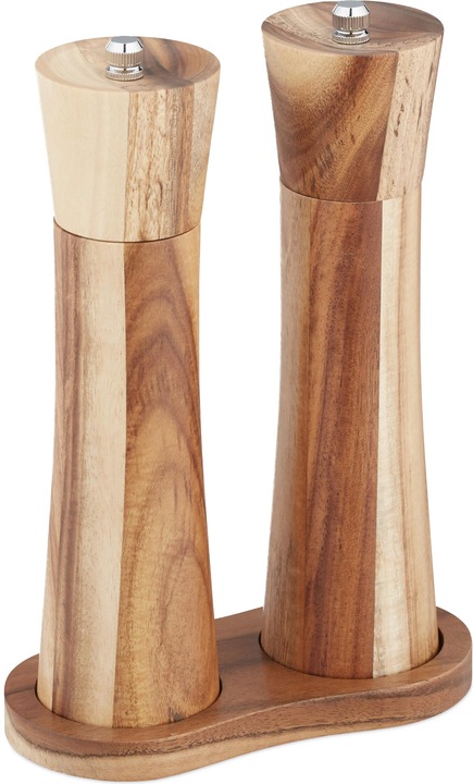 Image du produit Relaxdays Set de 3 moulins à épices (Différentes épices, Herbes aromatiques)