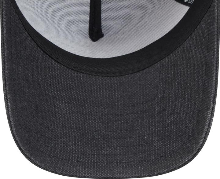 Produktbild New Era A-Frame Trucker Leinen Cap Oakland Athletics schwarz (One Size)