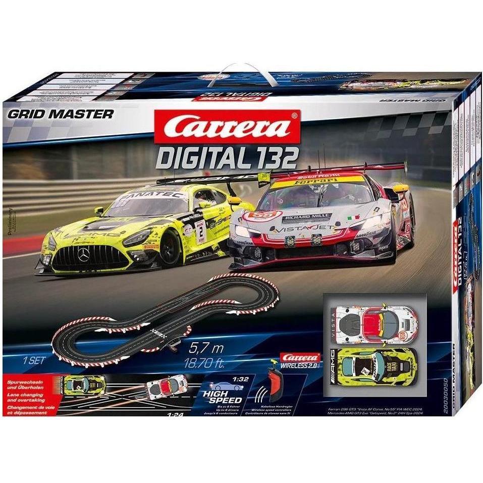 Carrera Grid Master, Digital 132 Autorennbahn Set