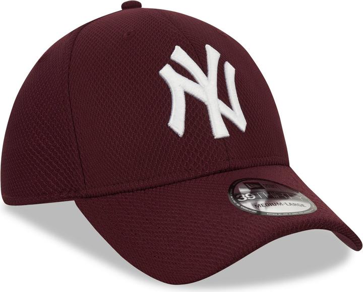 Image du produit New Era 39Thirty Diamond Cap - New York Yankees maroon (XS)