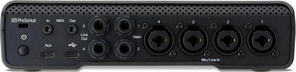 Actual product image PreSonus USB-C audio interface Quantum ES 4 with cable (USB)