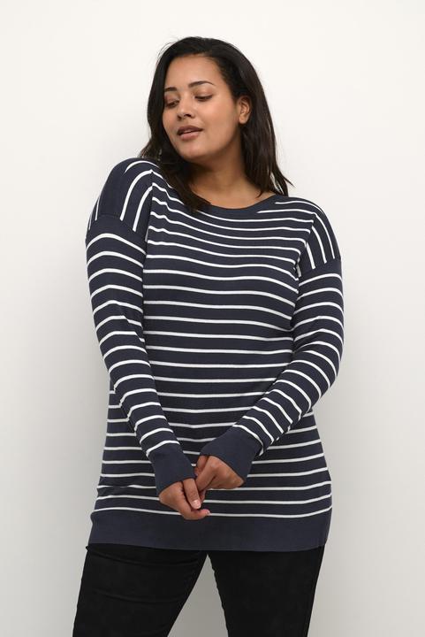 Chalk Stripes, midnight marine