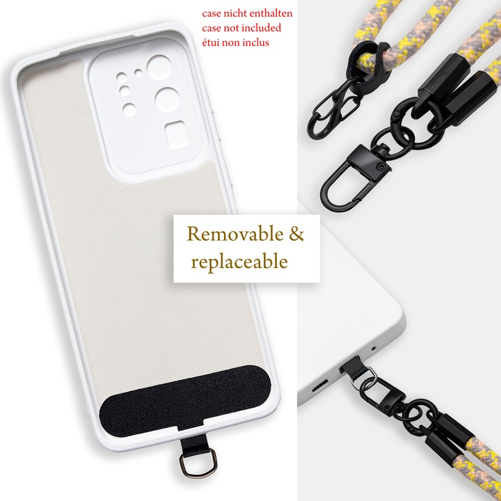 Image du produit Cadorabo Chaîne de téléphone portable pour Huawei Enjoy 7 Necklace Coque