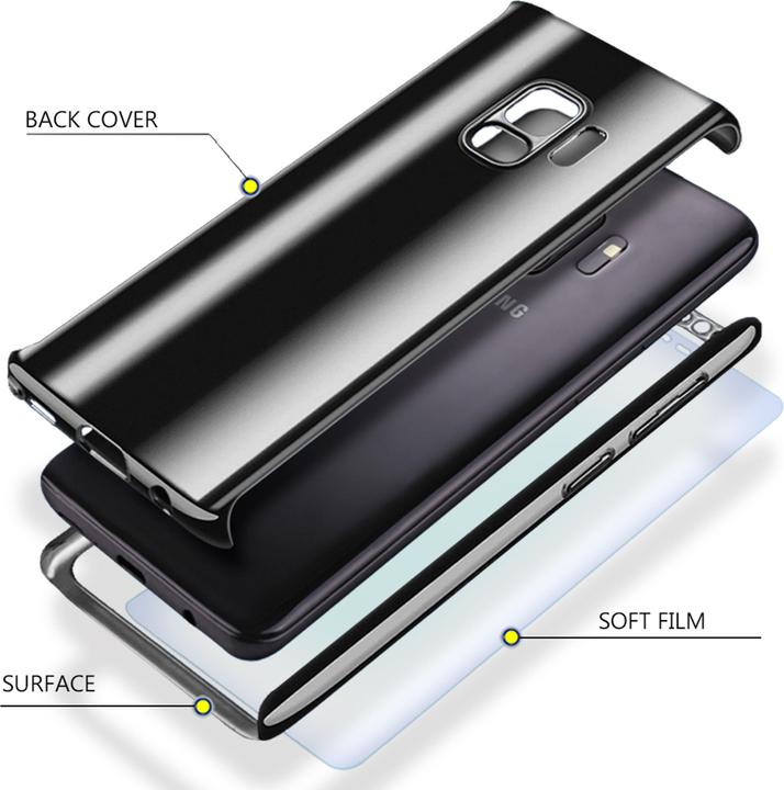 Image du produit Nalia Étui pour téléphone portable 360 degrés (Samsung Galaxy S9+)