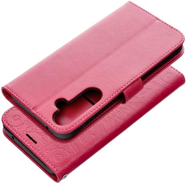 Produktbild OEM Back panel cover MEZZO Book case for SAMSUNG A55 5G mandala magenta (Samsung Galaxy A55)
