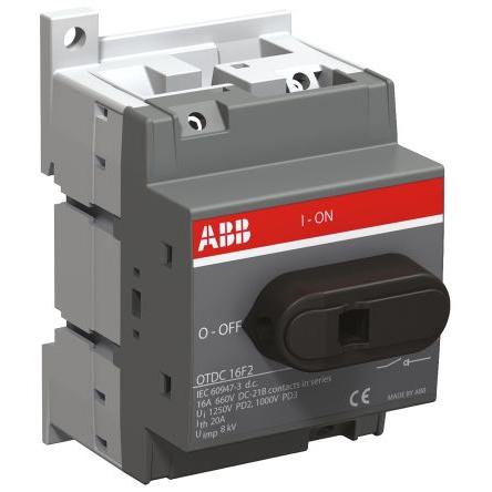 ABB, Systemstromversorgung, 16A 660VDC DC21B DC Switch Disconnector