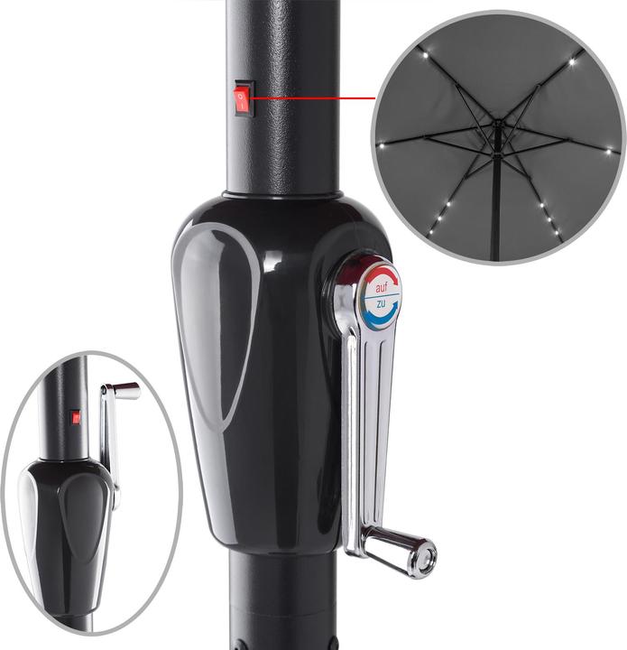 Produktbild Kingsleeve Sonnenschirm (3.30 m)