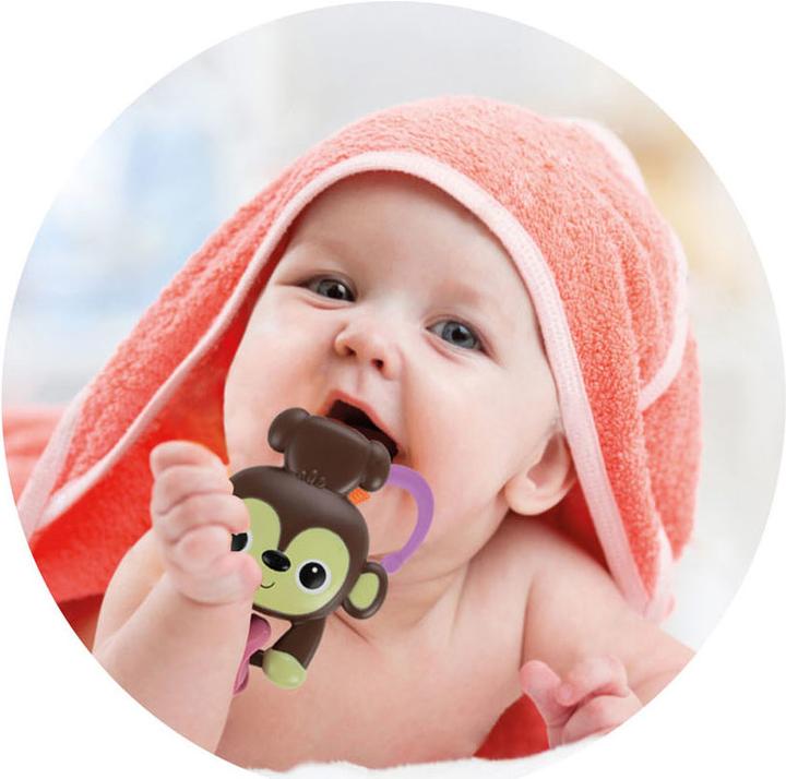 Productafbeelding Toi-Toys Little Stars Babyrammelaar - Aapje