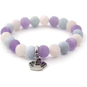Beneto, Armschmuck, Beaded bracelet made of MINK112 crystal - Length: 19 cm, (19 cm)