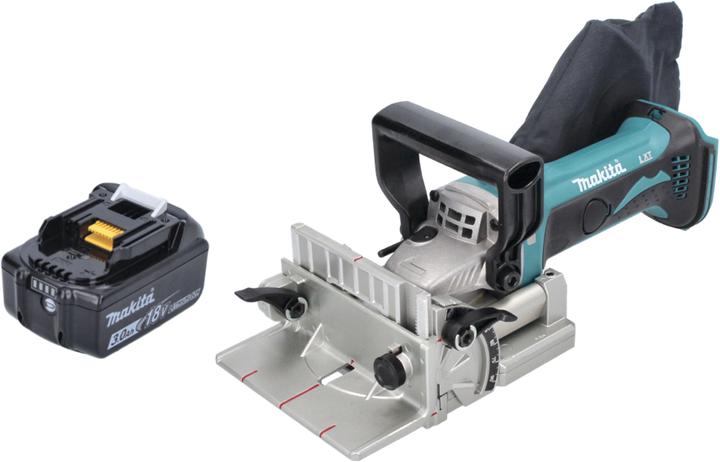 Image du produit Makita DPJ 180 F1 Fraiseuse à rainurer sans fil 18 V 100 mm + 1x batterie 3,0 Ah - sans chargeur