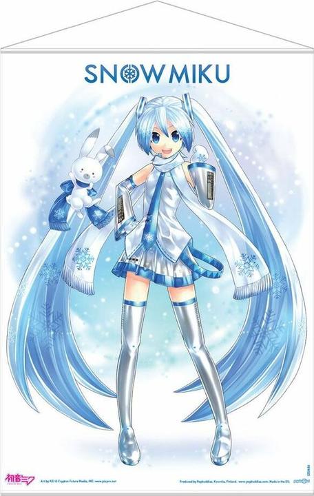 POPbuddies Hatsune Miku muurrol Sneeuw Miku 50 x 70 cm (50 x 70 cm)