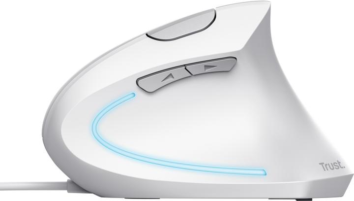 Produktbild Trust Verto Wired Ergo Mouse White (Kabelgebunden)